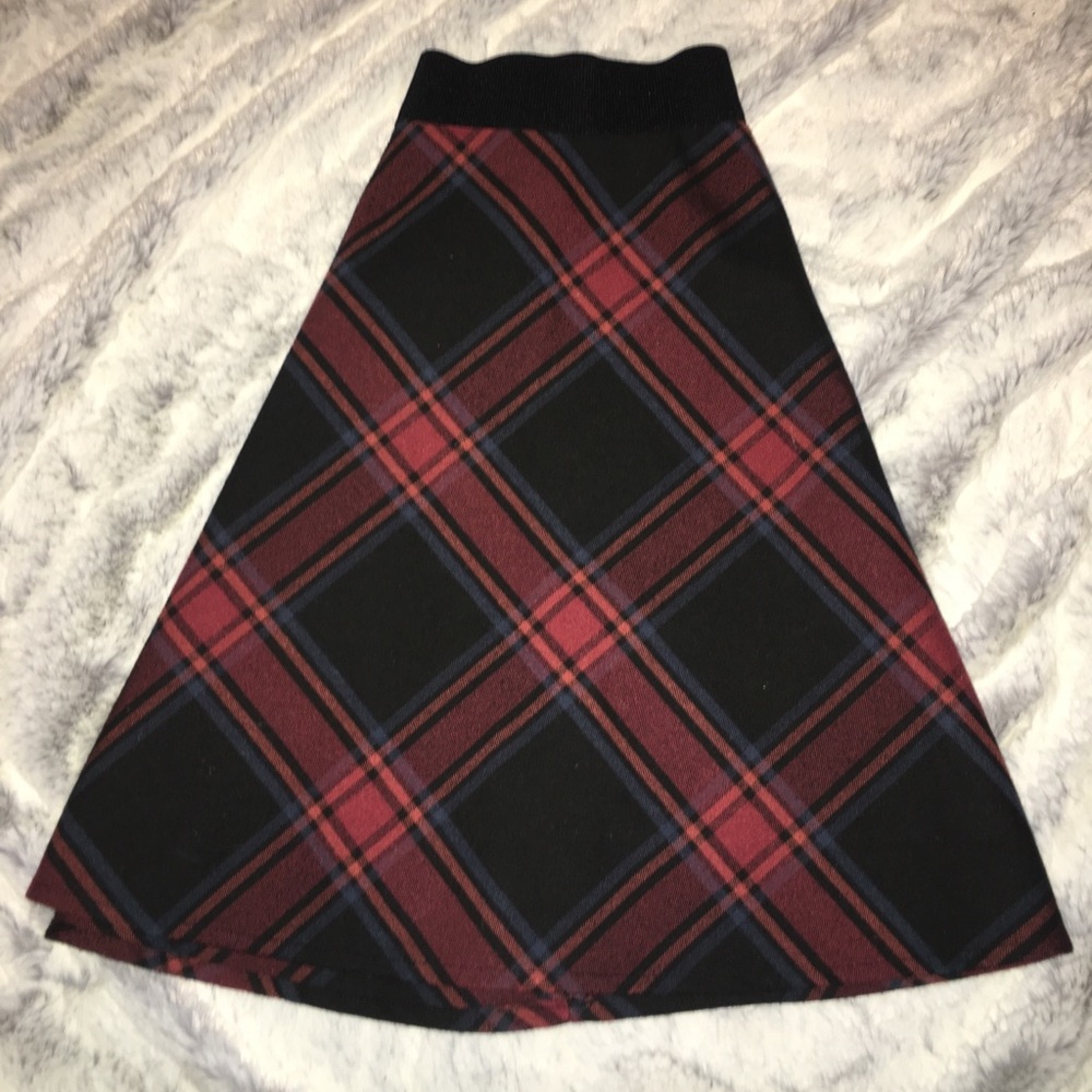 Plaid Skater Skirt